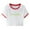 (Style 103)Red, variant on NuoCaiYun Womens Summer Crop Tops Short Sleeve T Shirts Crew Neck Letter Print Casual Graphic Tees Fashion Trendy Blouses