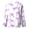 thumbnail image 4 of Tnhcen Women's Fall Butterfly Print Crewneck Raglan Sleeve Sweatshirt - Plus Size Casual No Hood Tops S-5XL, 4 of 5