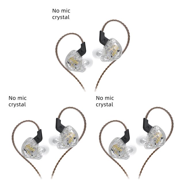 Tholdsy Auricular CCA CA4 3.5mm Bluetooth In-ear Auriculares para juegos Auriculares con cable para juegos portátiles, blanco, sin micrófono Type1 NO1