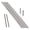Smoked Pewter, variant on FASÄDE Large Profile Backsplash Accessory Kit in Argent Silver