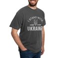 thumbnail image 4 of CafePress - I Stand With Ukraine Mens Comfort Colorsâ® Shirt - Mens Comfort Colors Shirt, 4 of 5