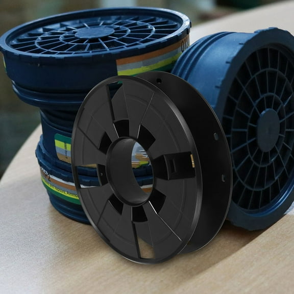 HOMEMAXS  2 Pcs Extension Cord Reel Stand Retracting Coiled Wheel