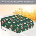 thumbnail image 2 of Housse de Climatiseur Père Noël pour Extérieur, Housse de Remplacement Anti-Poussière pour Remorque de Voyage Toit A/C, Adaptée pour l'Hiver Extérieur RV Housse de Protection A/C, Décoration de Noël, 2 of 7