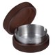 thumbnail image 1 of Cenicero de madera para exterior con tapa, resistente al viento y con revestimiento de acero inoxidable, portátil, para casa, oficina, patio, mesa, balcón, interior y exterior., 1 of 8