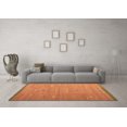 thumbnail image 3 of Ahgly Company Indoor Square Southwestern Brown Country Area Rugs, 6' Square, 3 of 4