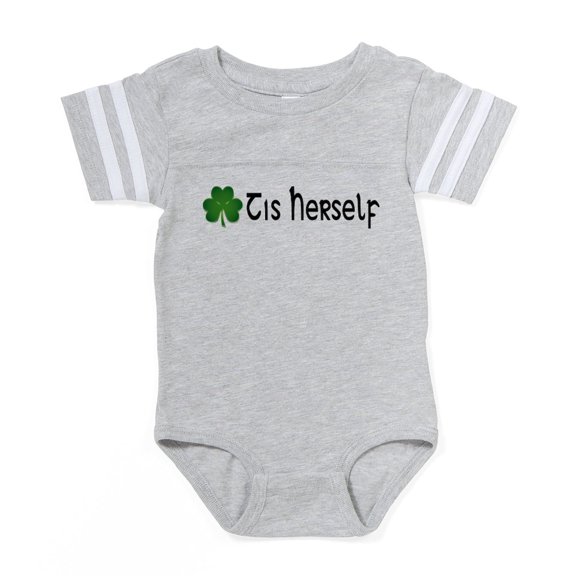 CafePress - Tis Herself - Cute Infant Baby Football Bodysuit