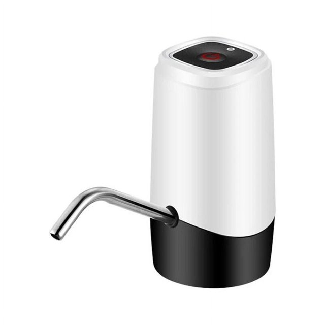 Dispensador de agua con bomba eléctrica automática Carga USB Herramientas de toma de corriente doméstica Dispositivo de bombeo de agua - Blanco
