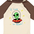 thumbnail image 4 of Inktastic Alien Boys or Girls Long Sleeve Baby Bodysuit, 4 of 5