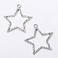thumbnail image 4 of 22 diseños antiguos plata estrella colgante joyería conector ajuste, 4 of 6