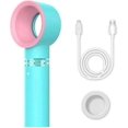 thumbnail image 2 of Portable Usb Rechargeable Mini Fan Eyelash Fan Dryer Bladeless Handheld Fan, 2 of 5