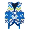 thumbnail image 3 of Chalecos salvavidas para niños, traje salvavidas, chaleco salvavidas para navegación, práctica de vela, azul, talla S Azul S, 3 of 9