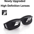 thumbnail image 2 of Bed Prism Spectacles Horizontal Mirror Lazy Readers Glasses 90 Degree Prism Glasses for Laying Down Reading and Watching TV, 2 of 5