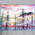 thumbnail image 3 of CafePress - Landscape, Colorful Art! T Shirt - Fitted T-Shirt, Vintage Fit Soft Cotton Tee, 3 of 4