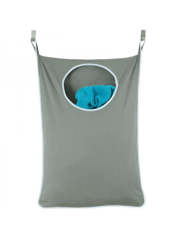 Topumt Laundry Bag Door Hanging Washing Clothes Storage Basket Hamper Hanger Save Space Dirty Clothes Bags