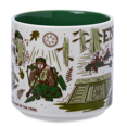 thumbnail image 2 of Disney Starbucks Been There Star Wars Endor Ceramic Coffee Mug New with Box, 2 of 4