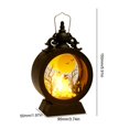 thumbnail image 4 of 2uds. Linterna de vela de Halloween Luz cálida Favores de fiesta con pilas (Estilo 2), 4 of 4