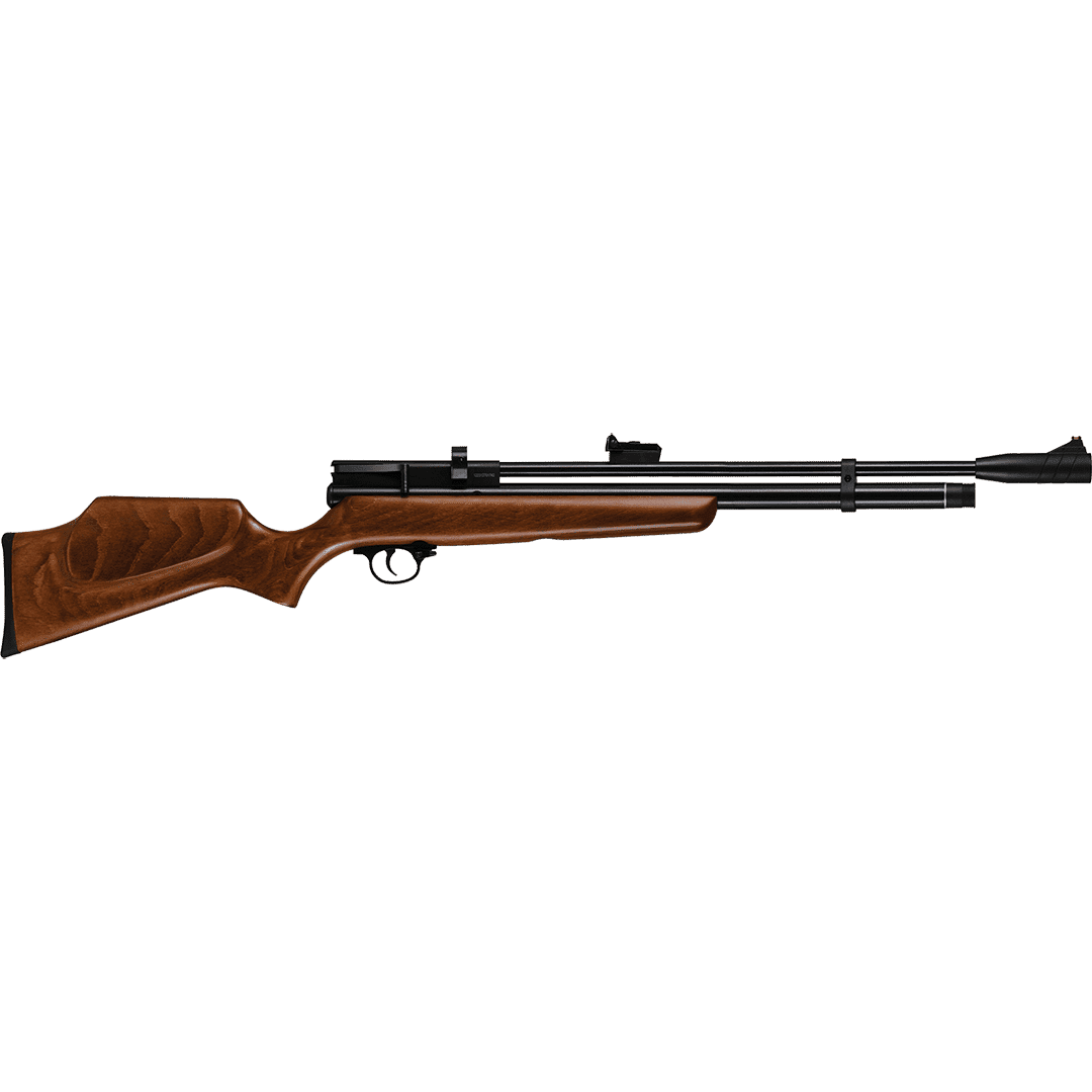 Beeman 1337S Chief II Plus-S .177 PCP Side-Lever Air Rifle with Wood Stock and 12-Shot Magazine