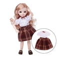 thumbnail image 3 of 3x Ropa de muñeca Zulema Trajes de muñeca para muñecas de 31 cm, 3 of 8