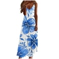 thumbnail image 2 of Qiopertar Mode Femmes Été Décontracté Robe Longue Sans Manches Col en V en Solde Livraison Gratuite à Moins de 5$ jusqu'à 90 % de Réduction, 2 of 5