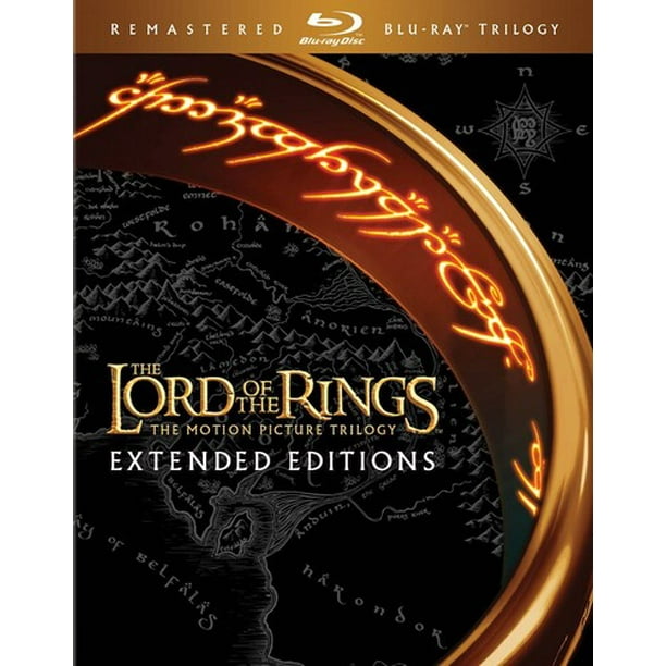 logo Ontoegankelijk Rijden The Lord of the Rings: The Motion Picture Trilogy (Extended Editions)  (Blu-ray) - Walmart.com