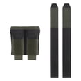 thumbnail image 3 of Bolsita de doble mag de 9 mm tipo a airsoft revista molle cornelas engranaje verde, 3 of 8