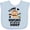 AE-Light Blue, variant on Inktastic Monkey I Love Hanging out with My Daddy Boys or Girls Baby Bib