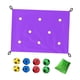 thumbnail image 4 of Juego de coordinación de lonas con agujeros para fomentar el espíritu de equipo en el jardín, interior y patio trasero. Violeta, 4 of 8