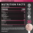 thumbnail image 3 of Nutrex Research IsoFit Strawberries and Cream – 100% Whey Protein Isolate Powder for Lean Muscle, Recovery & Strength Support 30 Servings, 3 of 9