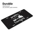 thumbnail image 6 of KAKALAD Camper Happy Camping 3 Aluminum Universal Car Vehicles License Plate 6" x 12" (4 Holes), 6 of 9