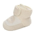 thumbnail image 2 of AOOCHASLIY Black and Friday Kids Shoes Winter Toddler Baby Boys Girls Fleece Soft Soled Shoes Toddler, 2 of 5