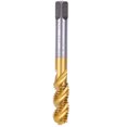 thumbnail image 3 of Dioche HSS Screw Tap, Practical Compact Size M12 Screw Tap, Light Weight Processing Copper Iron Alloy For Steel Plate, 3 of 8