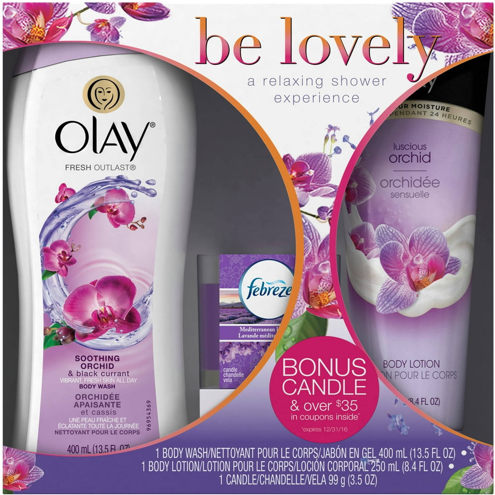 Olay Bath & Shower Gift Set (Choose Your Scent)