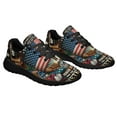 thumbnail image 6 of Memorial Day Veteran Only Two Defining Forces Have Ever Offered To Die For You Jesus ChriStAnd The Ame Shoes Sneakers Black Size 9.5, 6 of 7