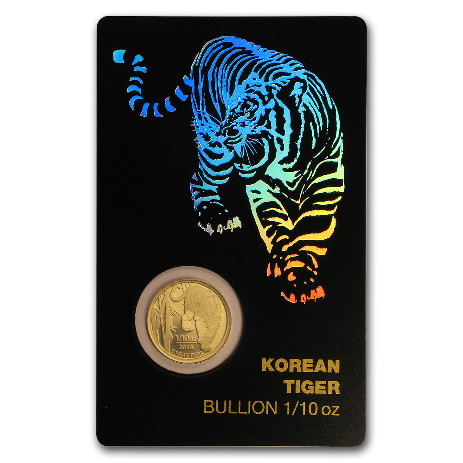 2018 South Korea 1 oz Silver Tiger BU