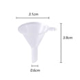 thumbnail image 2 of Dinheiro 10 small funnels subpackage funnels plastic funnels mini small funnels cosmetics liquid subpackage funnels, 2 of 7
