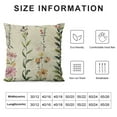 thumbnail image 5 of Nawypu  Happy Mothers Day Pillow Covers Flowers Love Throw Pillow Case Home Sofa Bedroom Living Room Holiday Decor Cushion Case Farmhouse Decorations, 5 of 5