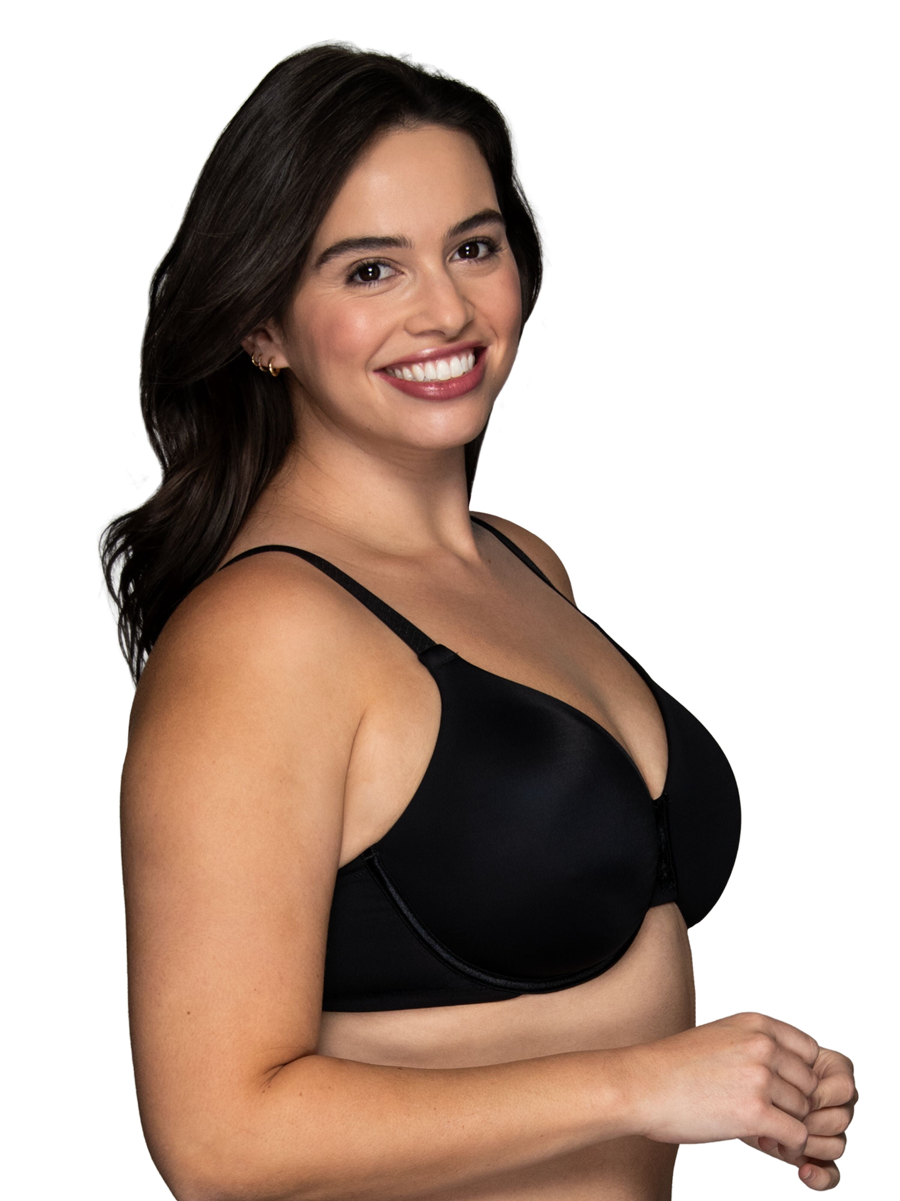 Vanity Fair Lingerie Women's Beauty Back Smoothing Underwire Minimizer Bra, Style 76080