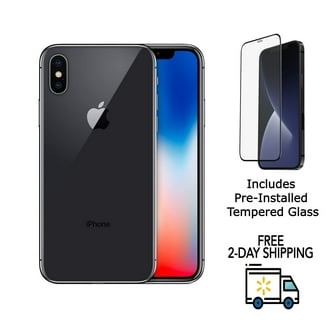 Restored Apple iPhone X - Fully Unlocked - 256 GB Space Gray