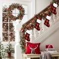 thumbnail image 6 of ToyKingdee Christmas Stockings - Buffalo Plaid Christmas Stockings Fireplace Hanging Stockings for Family Christmas Decoration Holiday Season Party Decor, 6 of 6