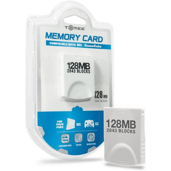 Wii & GameCube 128MB Memory Card (Tomee) - Wii / GC