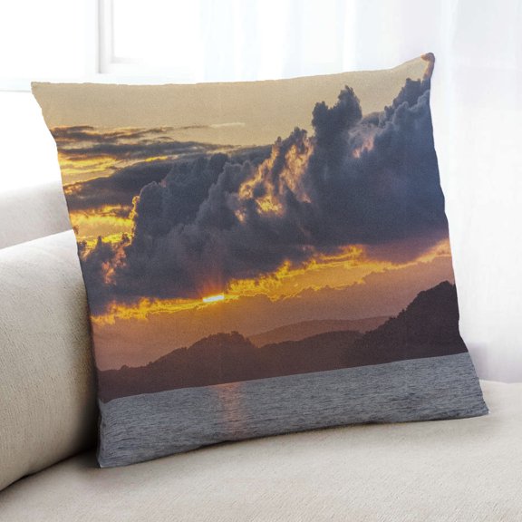 Ahgly Company State Wisconsin Indoor Throw Pillow, 18 inch by 18 inch