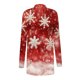 thumbnail image 3 of Cárdigan de manga larga con estampado navideño de moda para mujer, chaqueta de poliéster para mujer, 3 of 6
