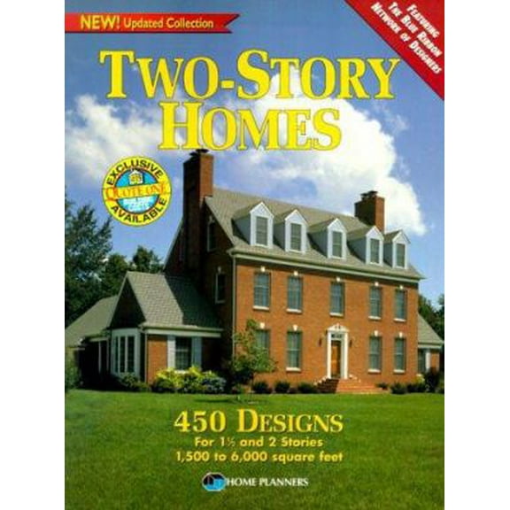 Pre-Owned Two-Story Homes : 450 Designs for 1 1/2 and 2 Stories : 1,500 to 6,000 Square Feet (Paperback) 1881955567 9781881955566