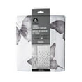 thumbnail image 5 of Mainstays Microfiber Decorative Fabric Shower Curtain in Marble or Butterfly Design, 5 of 5