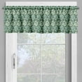 thumbnail image 2 of Ambesonne Abstract Valance Pack of 2, Curly Drops Natural Tones, 54"X12", Pale Green Jade Green, 2 of 5