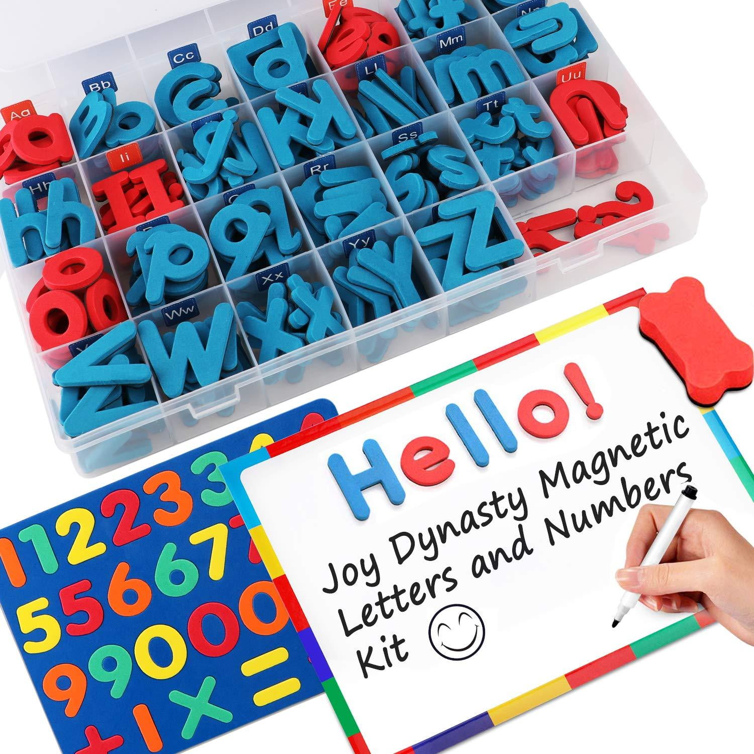 ABC Numbers and Symb Deke 123 Pieces Magnetic Fridge/Refrigerator Foam Letters 