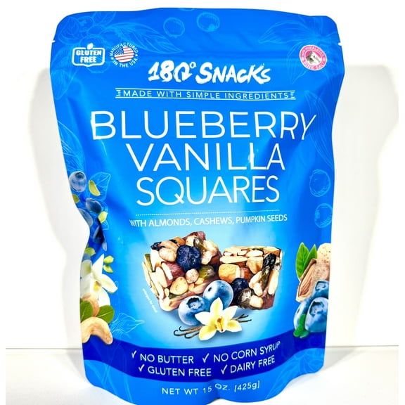 Blueberry Vanilla Squares