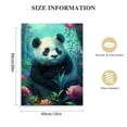 thumbnail image 2 of Nawypu Poster Bedroom Wall Art Canvas -painted  Cute Panda Suitable for Dining Room Home Office Decoration, 2 of 5