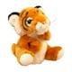 thumbnail image 5 of Guantes de títere de mano de animal de lujoso títere imaginativo tigre de peluche tigre tigre interactivo para enseñar regalo para niñas niñas marrón, 5 of 9