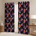 thumbnail image 2 of Homewish Christmas Tree Deer Curtains Pack of 2 (42x84 Each) for Children Female Teens,Happy New Year Curtains Blackout,Xmas Festival Bedroom Curtains,Breathable Home Decor, 2 of 6